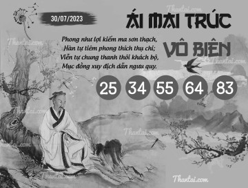 ÁI MAI TRÚC VÔ BIÊN 30/07/2023