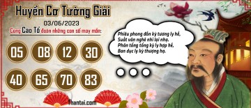 Huyền Cơ Tường Giải 03/06/2023