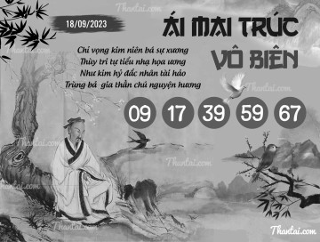 ÁI MAI TRÚC VÔ BIÊN 18/09/2023