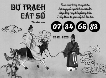 DỰ TRẠCH CÁT SỐ 02/01/2023