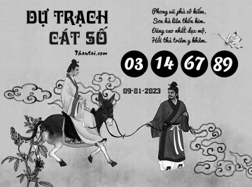 DỰ TRẠCH CÁT SỐ 09/01/2023