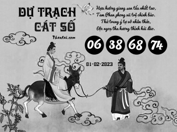 DỰ TRẠCH CÁT SỐ 01/02/2023