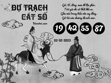 DỰ TRẠCH CÁT SỐ 02/02/2023