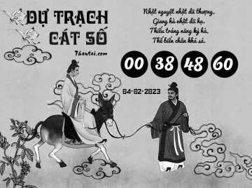 DỰ TRẠCH CÁT SỐ 04/02/2023