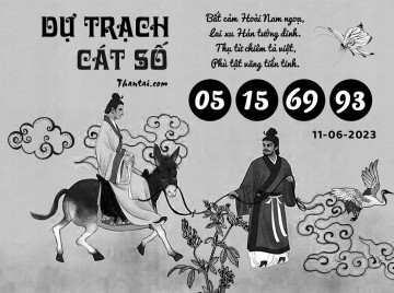 DỰ TRẠCH CÁT SỐ 11/06/2023