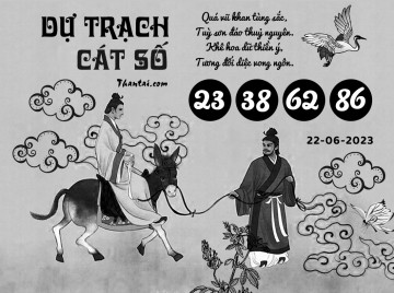 DỰ TRẠCH CÁT SỐ 22/06/2023