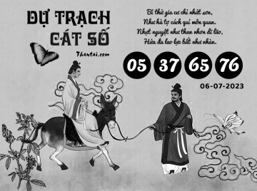 DỰ TRẠCH CÁT SỐ 06/07/2023