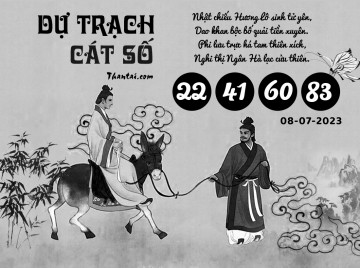 DỰ TRẠCH CÁT SỐ 08/07/2023