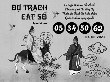 DỰ TRẠCH CÁT SỐ 04/08/2023