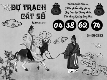 DỰ TRẠCH CÁT SỐ 04/09/2023