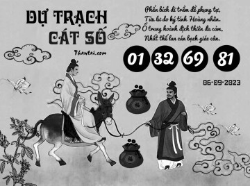 DỰ TRẠCH CÁT SỐ 06/09/2023