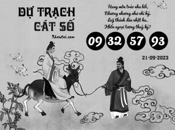 DỰ TRẠCH CÁT SỐ 21/09/2023