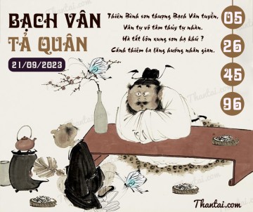 Bạch Vân Tả Quân 21/09/2023