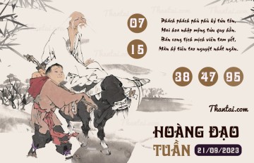 HOÀNG ĐẠO TUẦN 21/09/2023