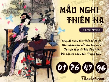 Mẫu Nghi Thiên Hạ 21/09/2023