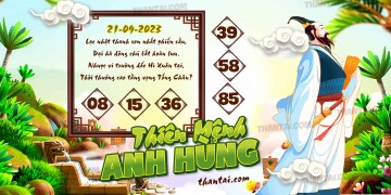 THIÊN MỆNH ANH HÙNG 21/09/2023