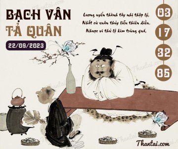 Bạch Vân Tả Quân 22/09/2023