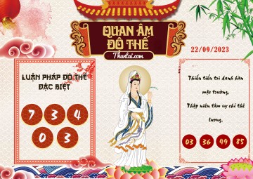 Quan Âm Độ Thế 22/09/2023