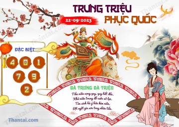 Trưng Triệu Phục Quốc 22/09/2023