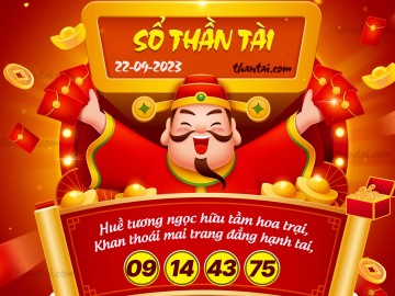 SỔ THẦN TÀI 22/09/2023