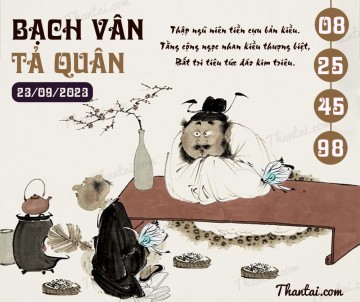 Bạch Vân Tả Quân 23/09/2023