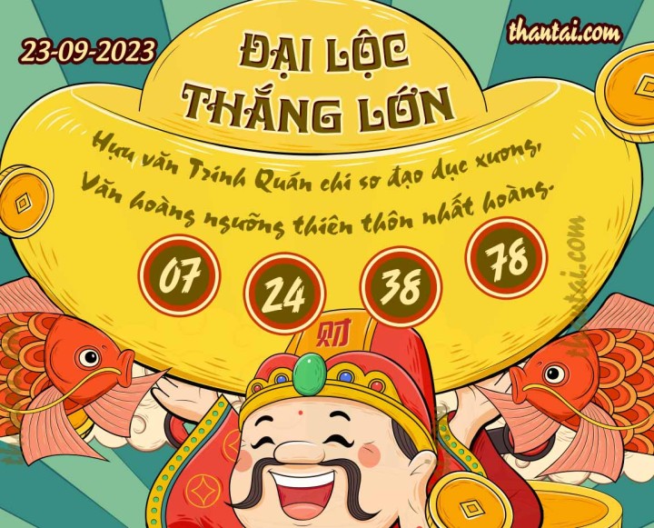 ĐẠI LỘC THẮNG LỚN 08/09/2023