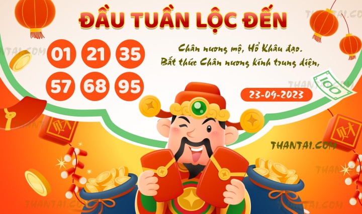 ĐẦU TUẦN LỘC ĐẾN 08/09/2023