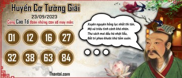 Huyền Cơ Tường Giải 23/09/2023