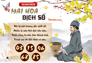 Mai Hoa Dịch Số 23/09/2023