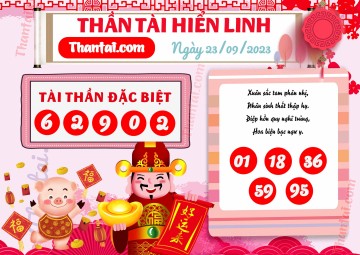 THẦN TÀI HIỂN LINH 23/09/2023