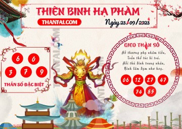 Thiên Binh Hạ Phàm 23/09/2023