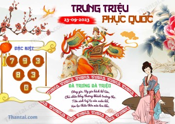 Trưng Triệu Phục Quốc 23/09/2023