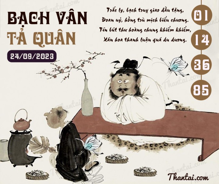 Bạch Vân Tả Quân 09/09/2023