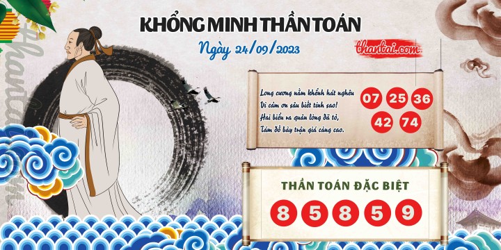 Khổng Minh Thần Toán 09/09/2023
