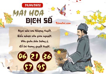 Mai Hoa Dịch Số 24/09/2023