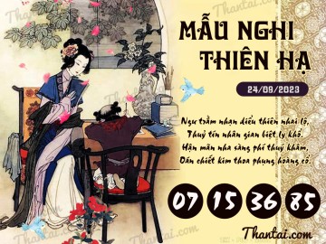 Mẫu Nghi Thiên Hạ 24/09/2023