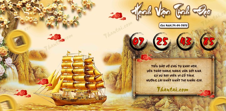 Hạnh Vận Tinh Đạo 09/09/2023