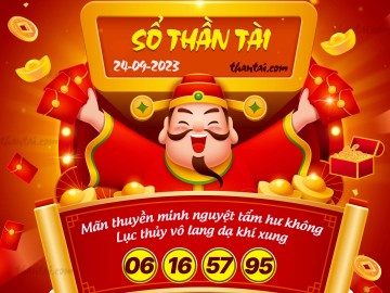 SỔ THẦN TÀI 24/09/2023