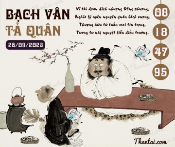 Bạch Vân Tả Quân 25/09/2023