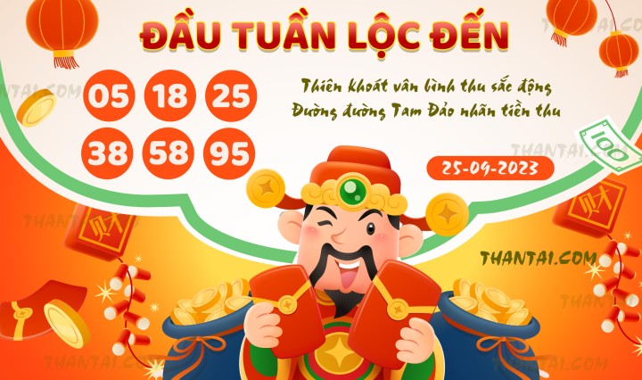 ĐẦU TUẦN LỘC ĐẾN 09/09/2023