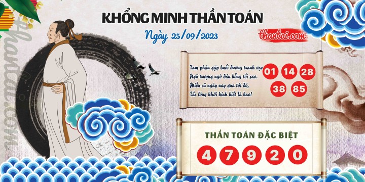 Khổng Minh Thần Toán 10/09/2023