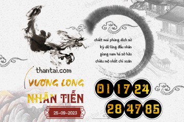 Vương Long Nhãn Tiễn 25/09/2023