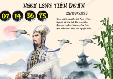 Ngọa Long Tiên Đoán 25/09/2023