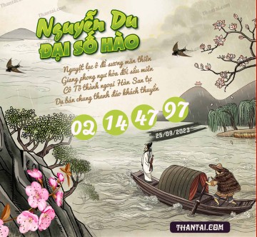 Nguyễn Du Đại Hào Số 25/09/2023