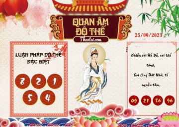 Quan Âm Độ Thế 25/09/2023