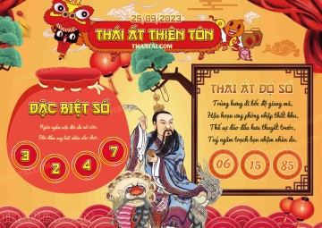 Thái Ất Thiên Tôn 25/09/2023