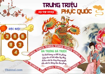 Trưng Triệu Phục Quốc 25/09/2023