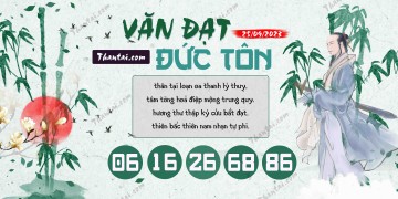 Văn Đạt Đức Tôn 25/09/2023