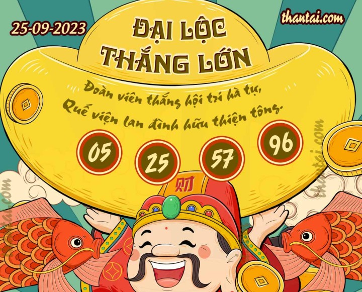 ĐẠI LỘC THẮNG LỚN 10/09/2023