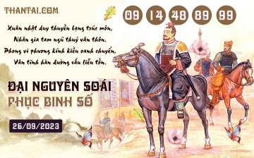 Đại Nguyên Soái 26/09/2023